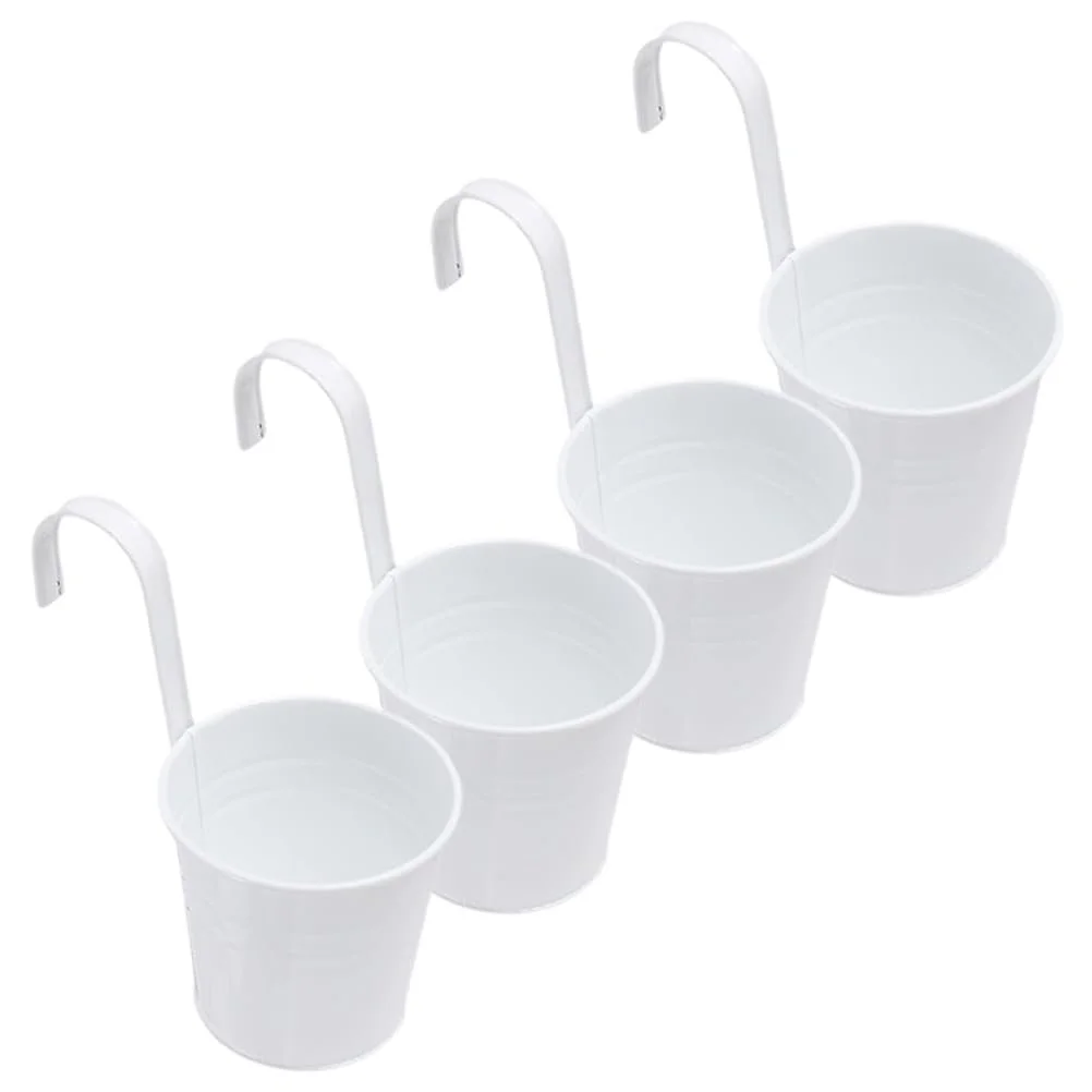 Кашпо-відро підвісне Cabilock металеве зі знімним гачком 4 шт, фото №1 Кашпо-відро підвісне Cabilock металеве зі знімним гачком 4 шт, фото №1