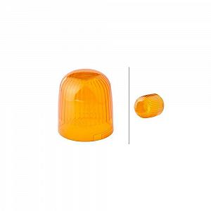 Стеклянный плафон, проблесковый маячок HELLA 9EL 860 627-011 для AEBI MAN SCANIA VOLVO - Фото 1