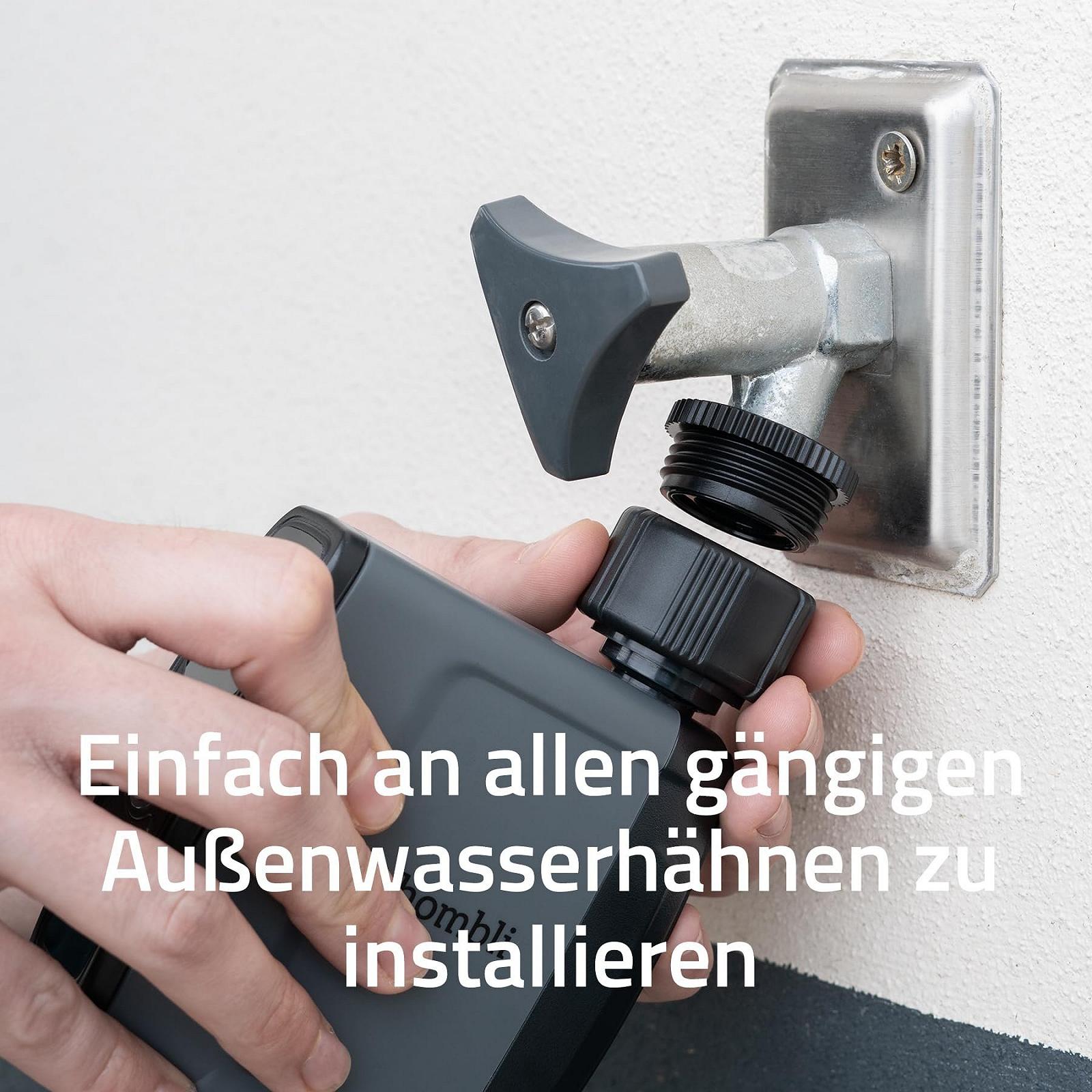 Контроллер, таймер полива Hombli Smart Bluetooth App Control Battery Operated 2 режима, фото №3