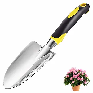 Лопатка Gardena для цветов, посадка, пересадка, пропалка, перемещение и выравнивание грунта, нержавеющая сталь, 30 x 7,5 см - Фото 1