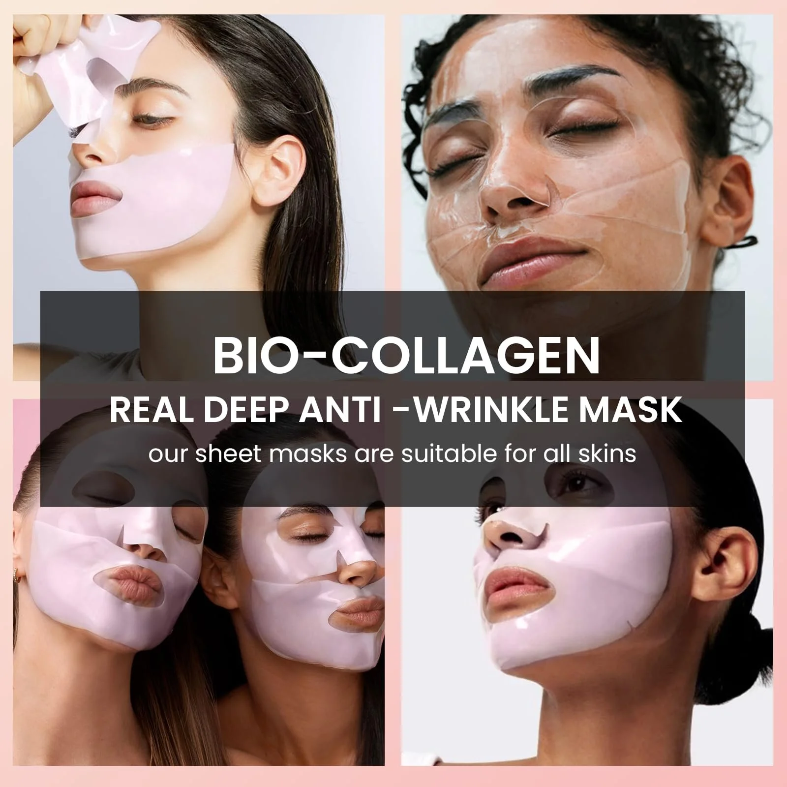 Маска для обличчя Organic Collagen Care нічна, для пружності, зволоження та покращення еластичності шкіри 5 штук, фото №7 Маска для обличчя Organic Collagen Care нічна, для пружності, зволоження та покращення еластичності шкіри 5 штук, фото №7