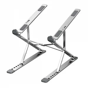 Подставка для ноутбука складная алюминиевый сплав регулируемая по высоте настольная подставка для ПК компьютера аксессуары - Фото 1