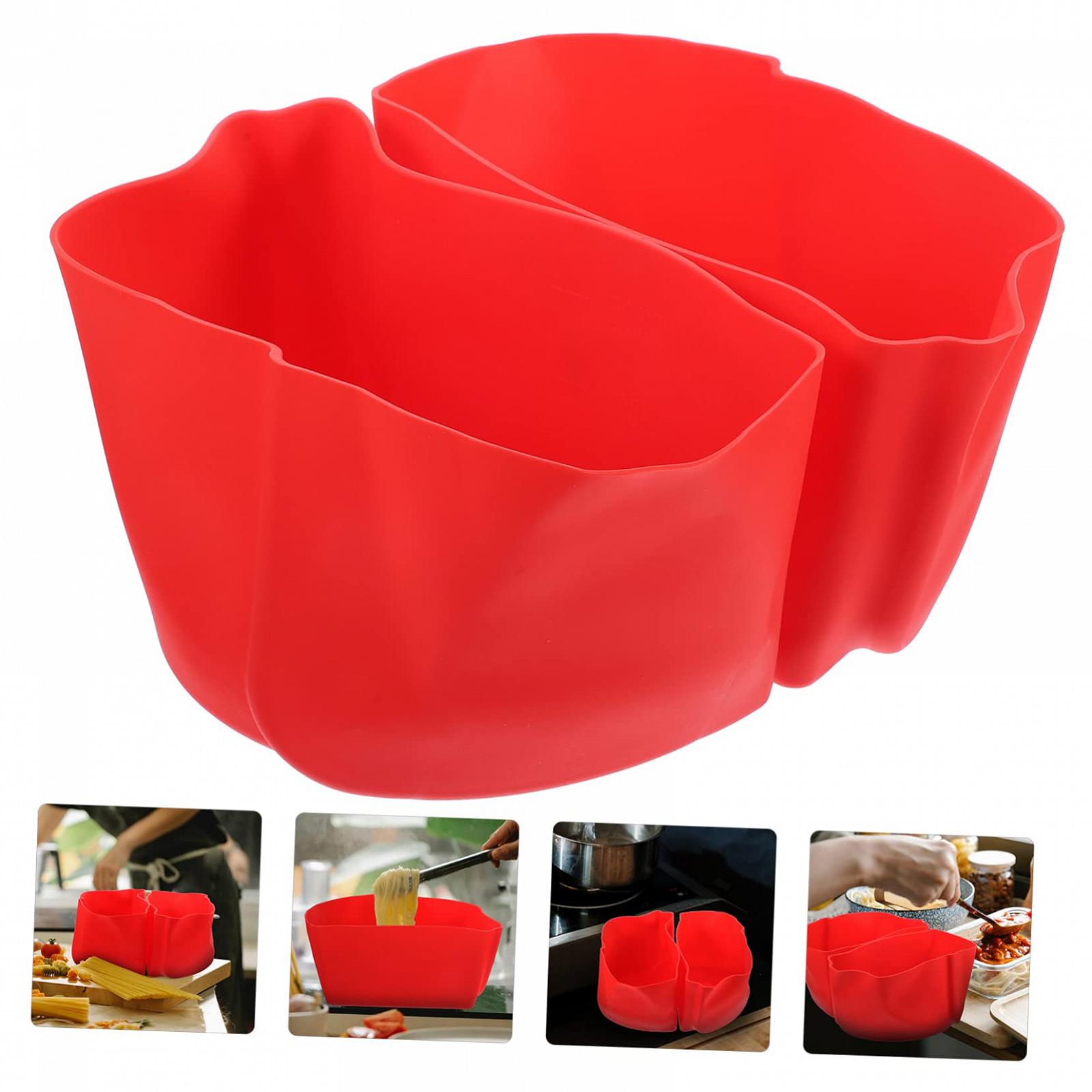 Вставка FUNOMOCYA Easy Cleaning Silicone Insert Гнучкий 1 Комплект Червоний, фото №6