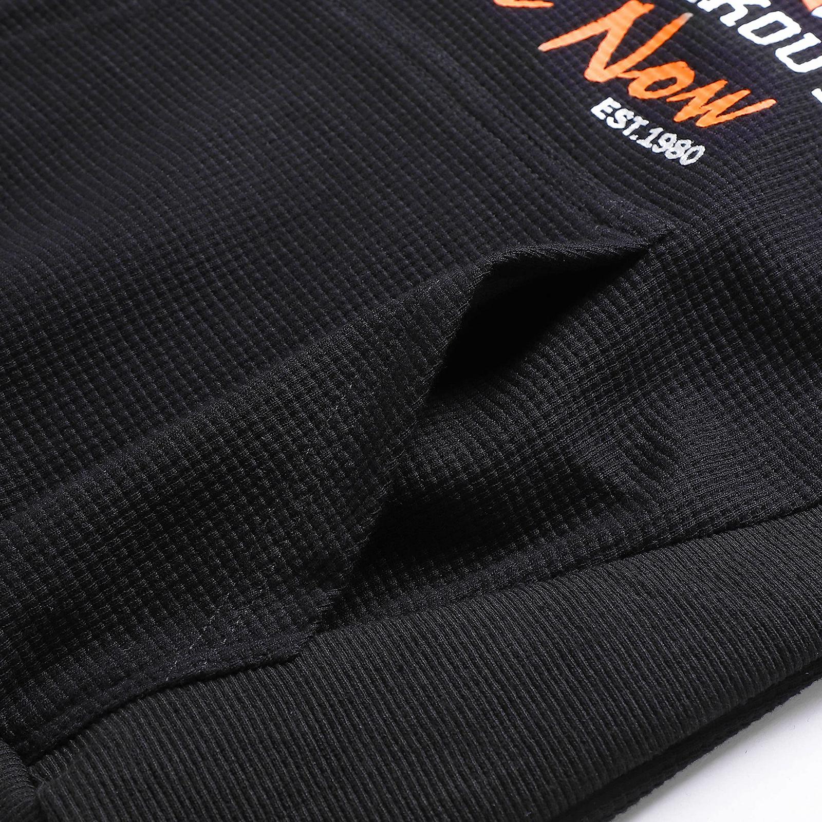 Худи LAUSONS Детский пуловер с капюшоном, толстовка с длинными рукавами для мальчиков, куртка с капюшоном и карманом, уличный модный джемпер с капюшоном, фото №5