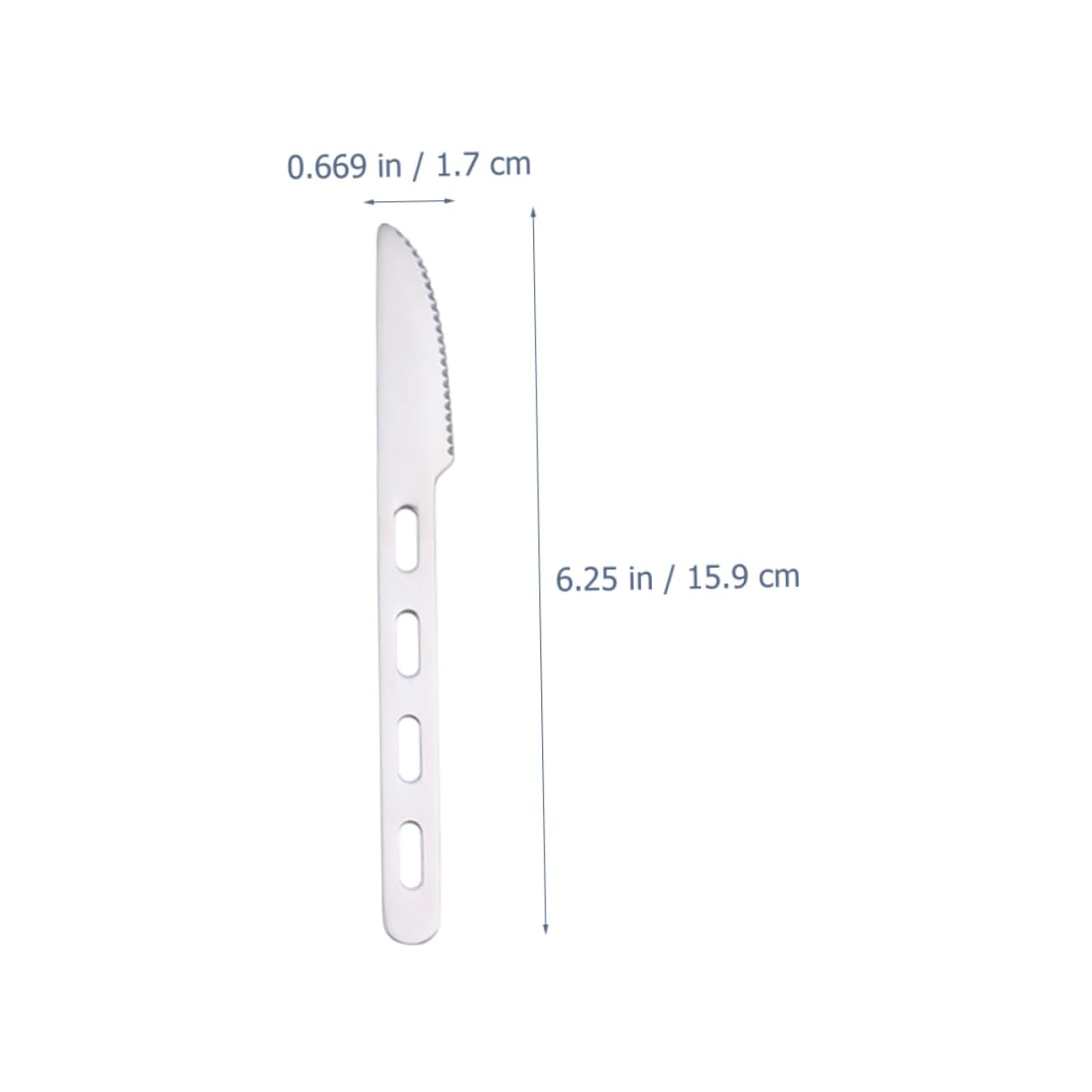 Набор ложек Sosoport 4 набора Набор столовых приборов нержавеющая сталь для походов ложка ножевой комплект походные аксессуары походная посуда дорожная посуда столовые приборы для стейка нержавеющая сталь дорожные, фото №3