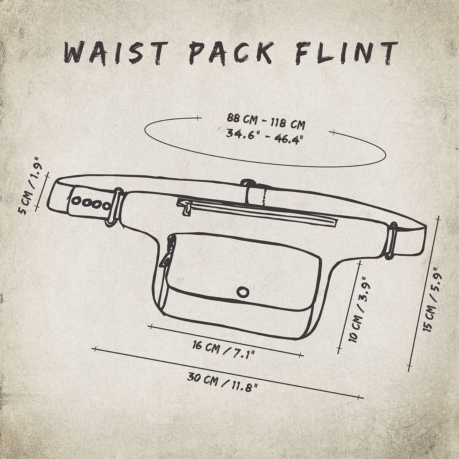 Сумка Freak Scene Flint Belt Bag Boho черный, фото №5