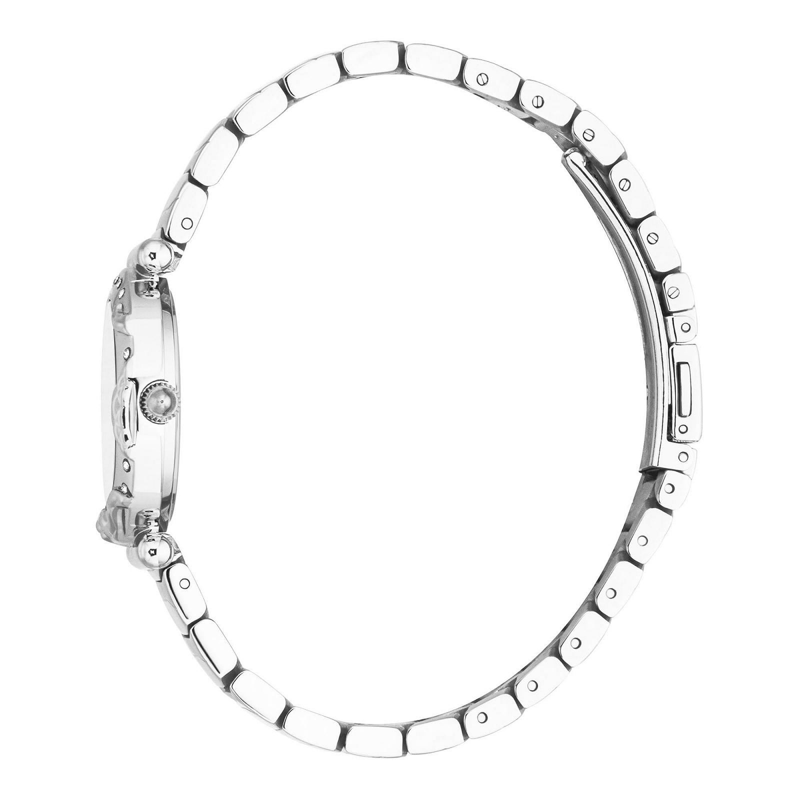 Женские аналоговые часы Just Cavalli JC1L363M0035 Кварцевые Ремешок из нержавеющей стали Серебристый / черный, фото №2