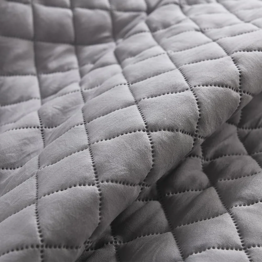 Покривало ENASAL Геометричний сірий, 240 x 260 см, фото №9 Покривало ENASAL Геометричний сірий, 240 x 260 см, фото №9