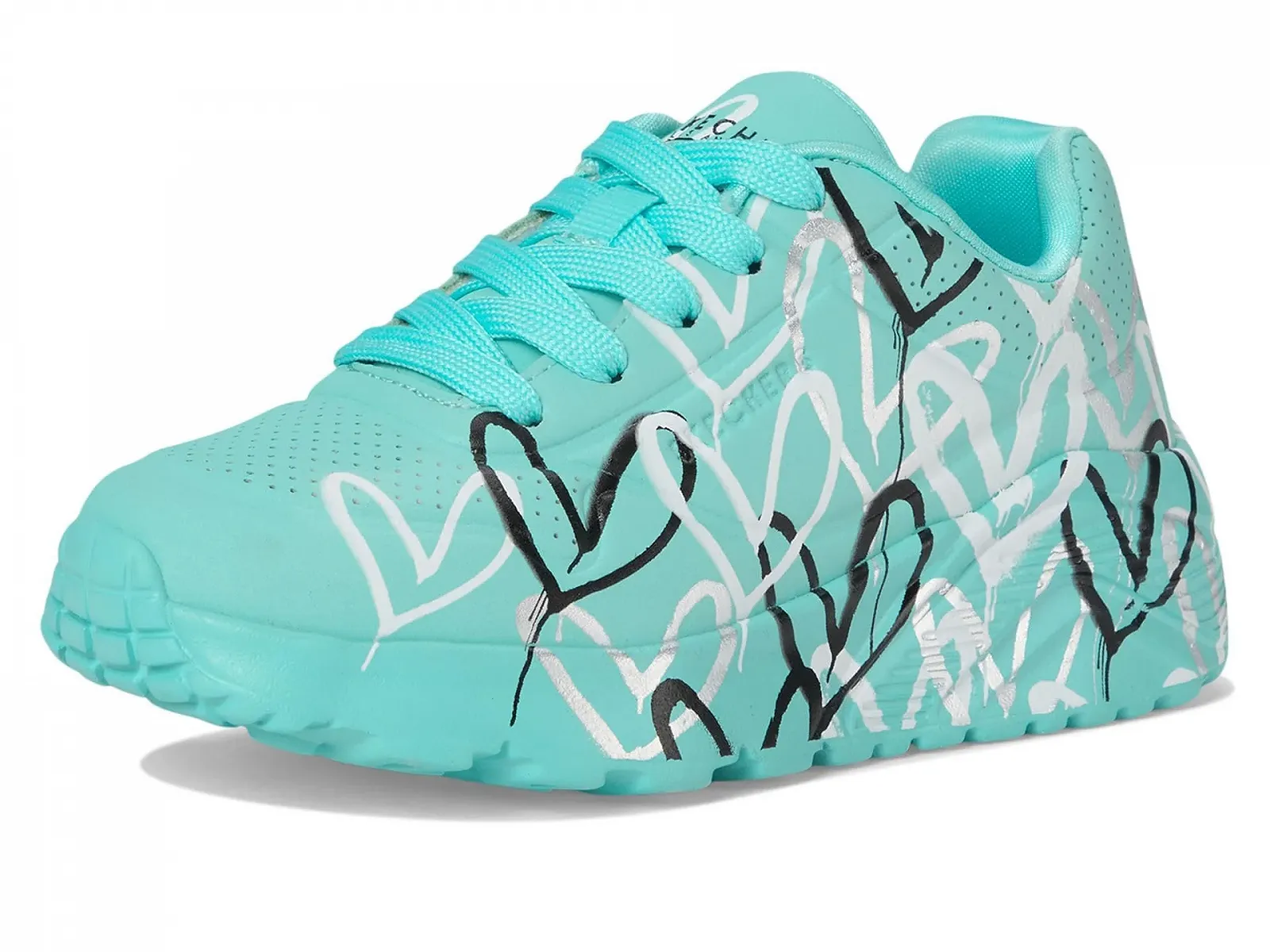 Кроссовки Skechers UNO Lite Metallic Love 314067l (Little Big Kid), фото №7