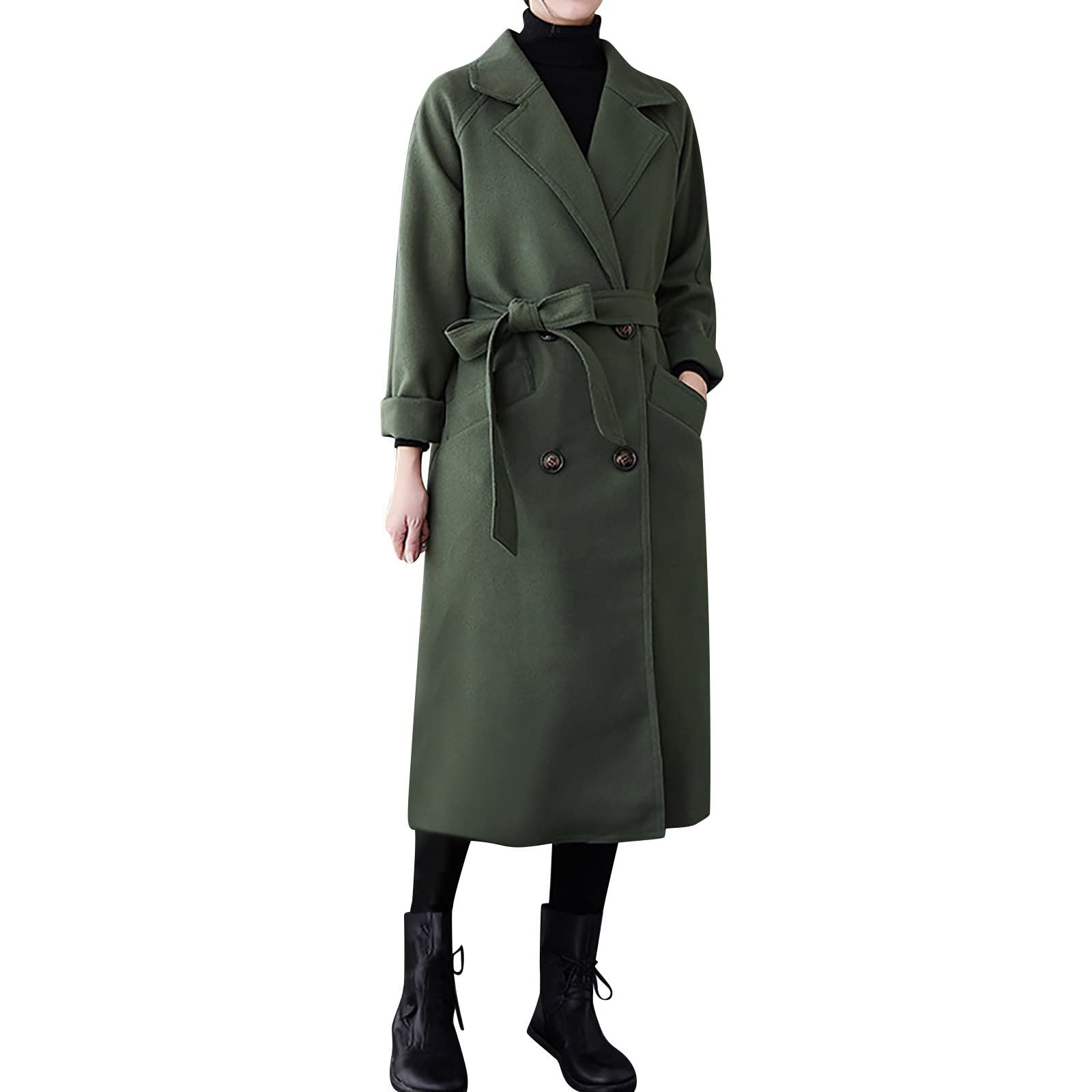 Жіноче вовняне пальто, фото №1