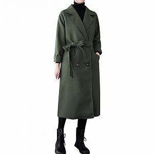 Жіноче вовняне пальто - Фото 1