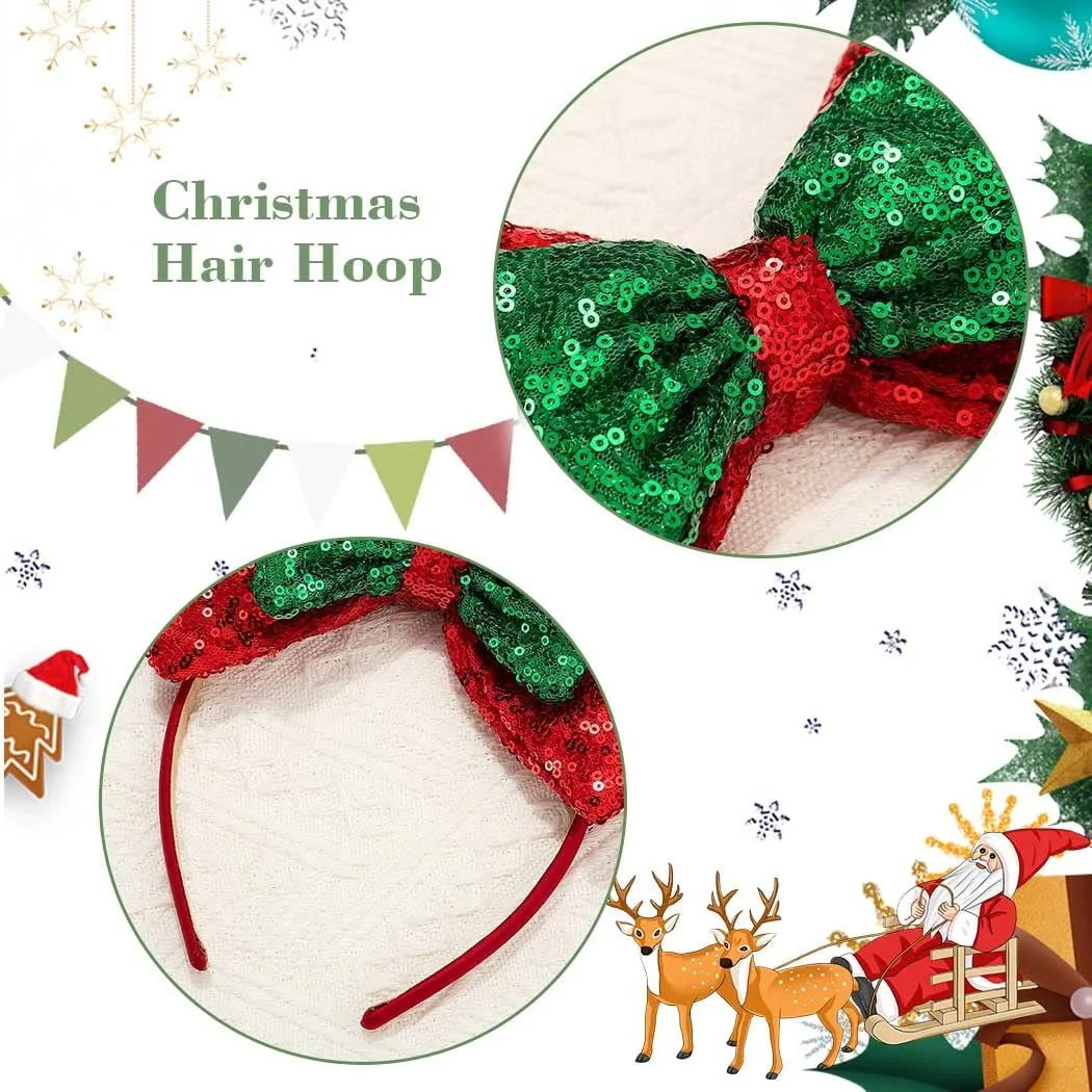 Обруч Reaky Бант Блестки, фото №6