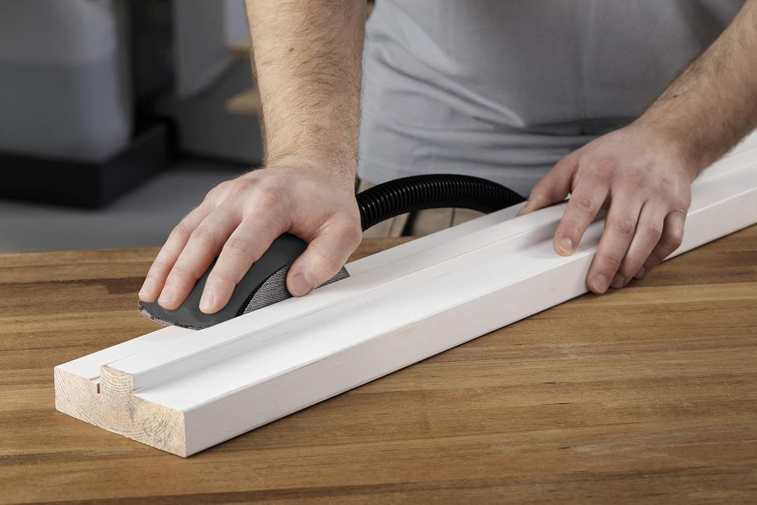 Набір для ручного шліфування Mirka Roundy ‎KIT00ROUND Чорно-жовтий, фото №5