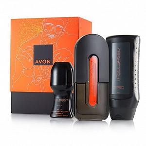 Купить Набор Avon Full Speed Мужской Туалетная вода / Шампунь Гель для душа / Дезодорант роликовый с Водка / Сандал / Мускус - Фото 1 Набор Avon Full Speed Мужской Туалетная вода / Шампунь Гель для душа / Дезодорант роликовый с Водка / Сандал / Мускус - Фото 1