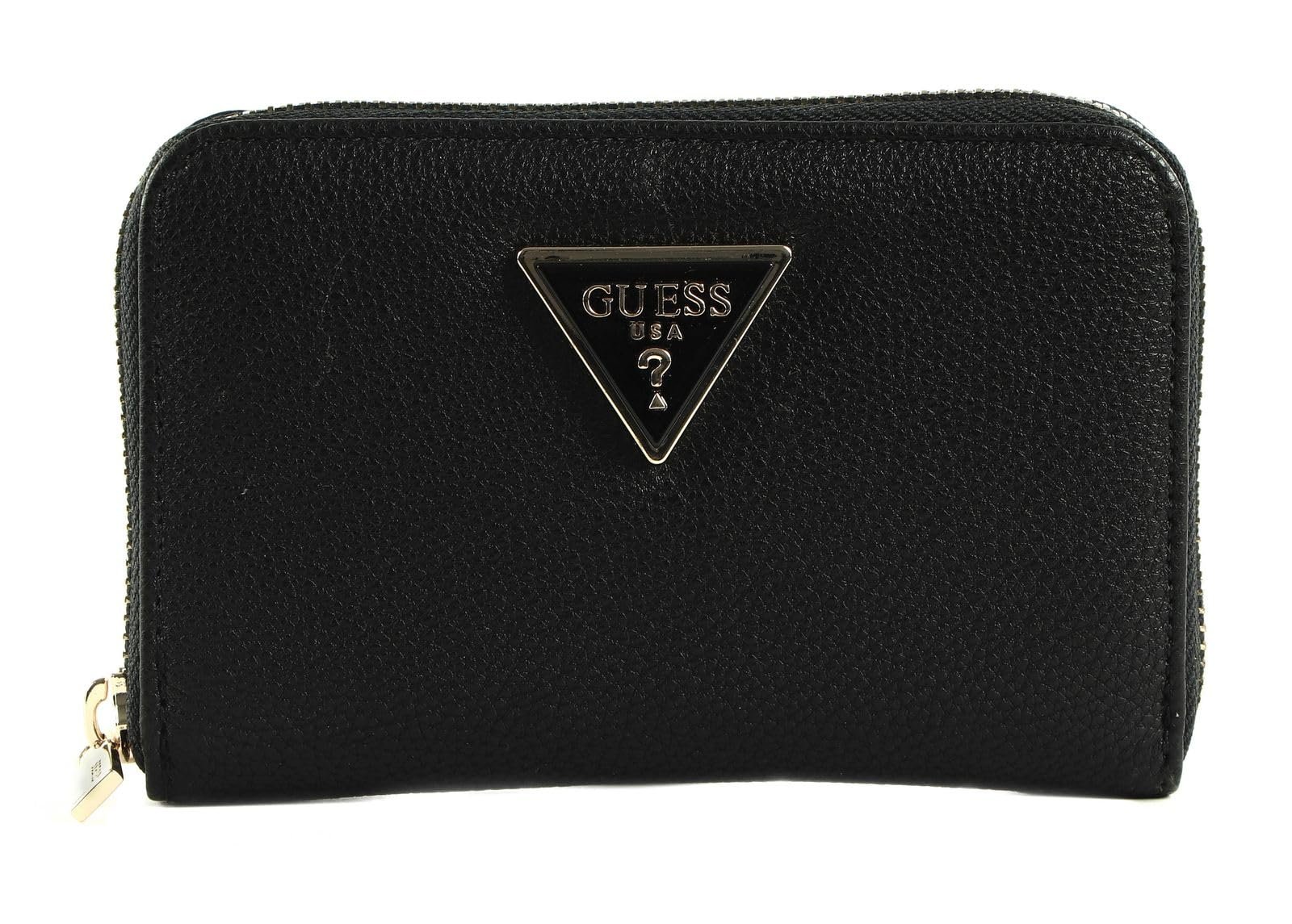 Гаманець GUESS Meridian SLG Medium Zip Around Black, фото №3