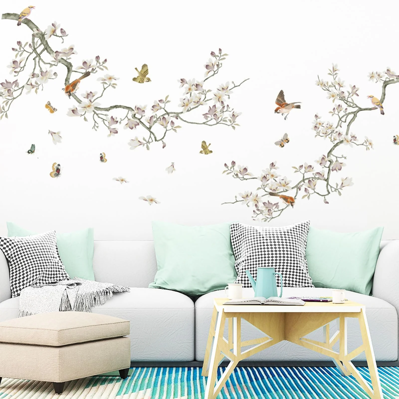 Наклейки на стіну Pack of 3 Hanging Vine Leaves, фото №1 Наклейки на стіну Pack of 3 Hanging Vine Leaves, фото №1