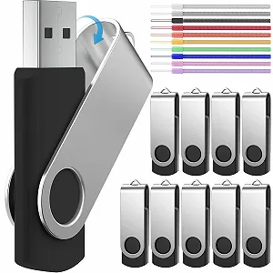 Купити USB Flash Drive FEBNISCTE 512MB 10 шт. Black - Фото 1 USB Flash Drive FEBNISCTE 512MB 10 шт. Black - Фото 1