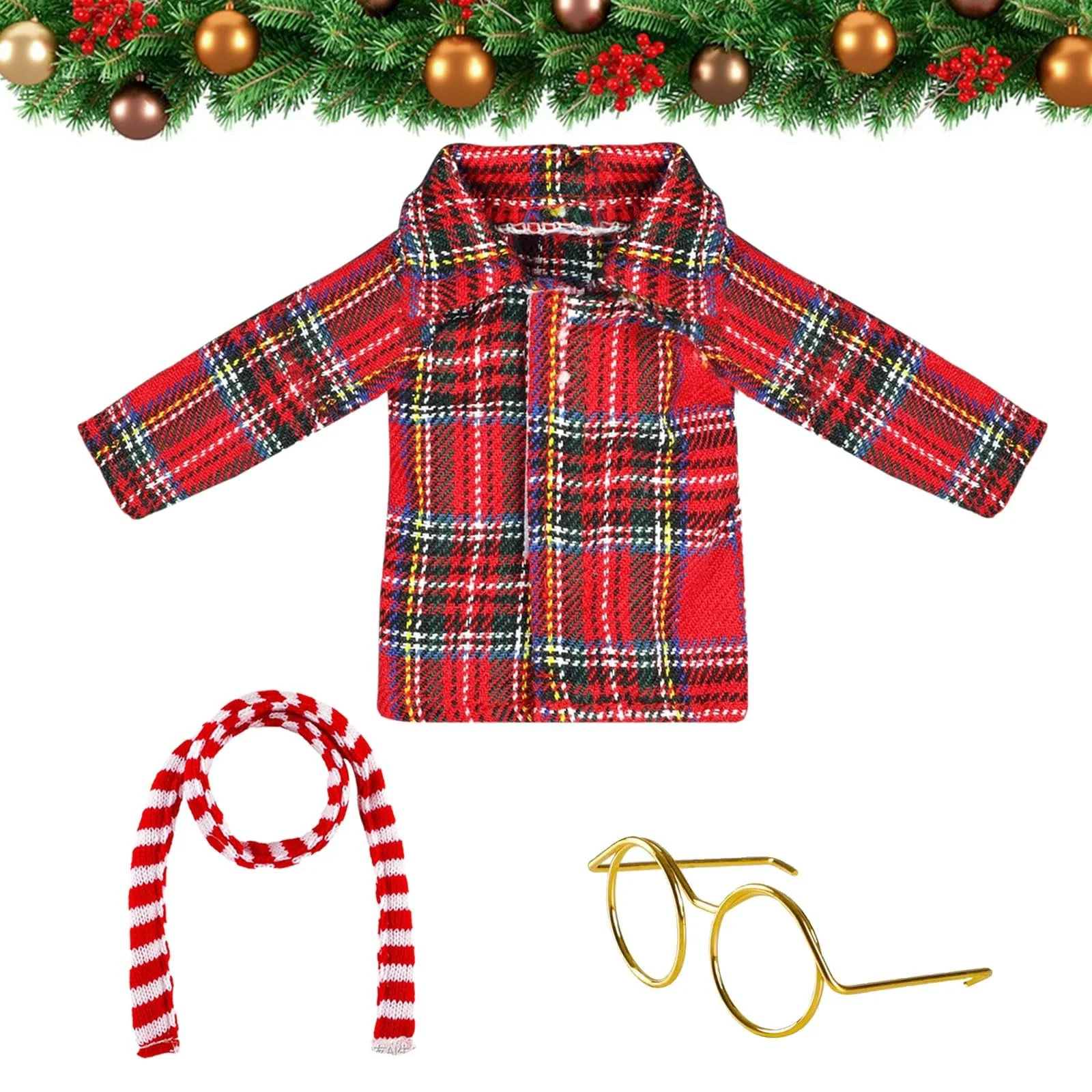 Рождественская Одежда для Мини Кукол, фото №1