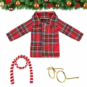 Рождественская Одежда для Мини Кукол - Фото 1