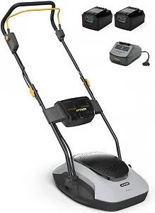 Акумуляторна газонокосарка Alpina AH1 3020 Li Kit / 750W / до 100 м² / 20V / 2 х 4Ah / 30 см ширина різання / Сірий-Чорний - Фото 1