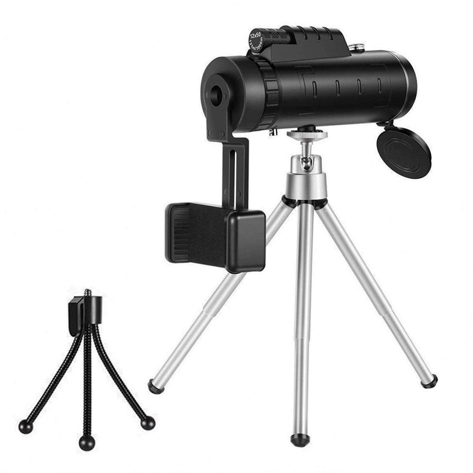 Монокуляр Teleskop Hochleistungs 40x60 с оптической линзой и держателем для телефона, фото №1