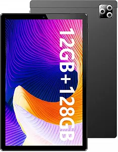 Планшет 10.1" SIMPLORI M107 6+6/128Gb 4G 2-SIM 8 ядер Android 13 6000 mAh Чорний - Фото 1