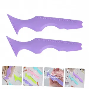 Силіконовий Angoily 8 штук Beauty Ruler Ashtray Outdoor Makeup Aid synthetic.ua - Фото 1