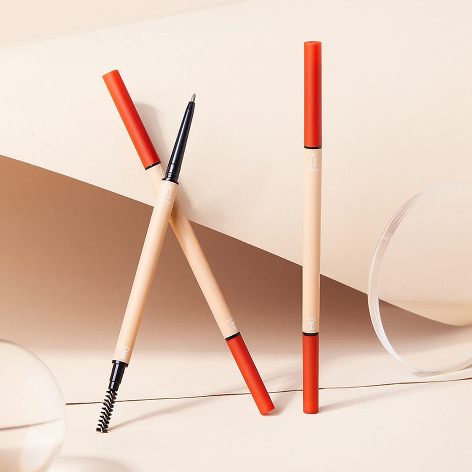 Карандаш для бровей Freckles Set Двусторонний Ультратонкий со щеточкой Цвет, C, фото №3