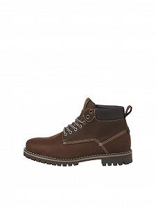 Ботинки JACK & JONES Кожаные Jfwqueensway Sn Lace-Up - Фото 1