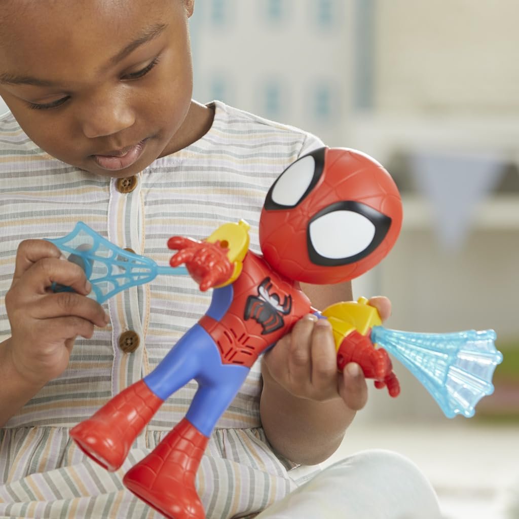 Фигурка Spidey Marvel Человек-паук и его удивительные друзья Электронный костюм 25 см, фото №7