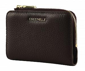 Кошелек COCCINELLE Metallic Soft Prune - Фото 1