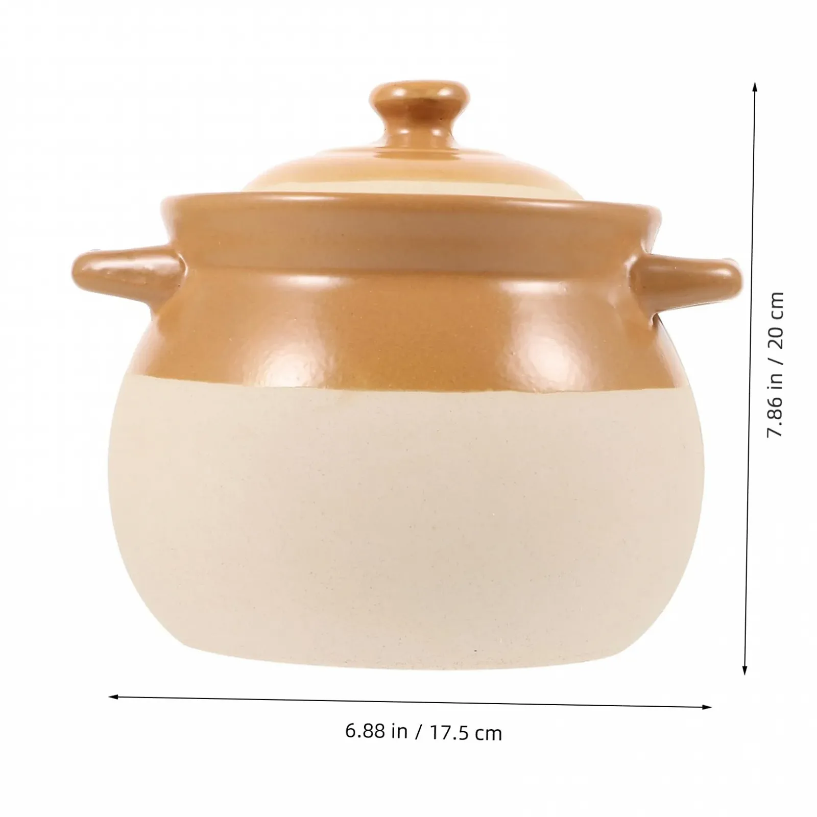 Кастрюля для супа Ciieeo Vintage керамическая для газовой плиты, фото №2