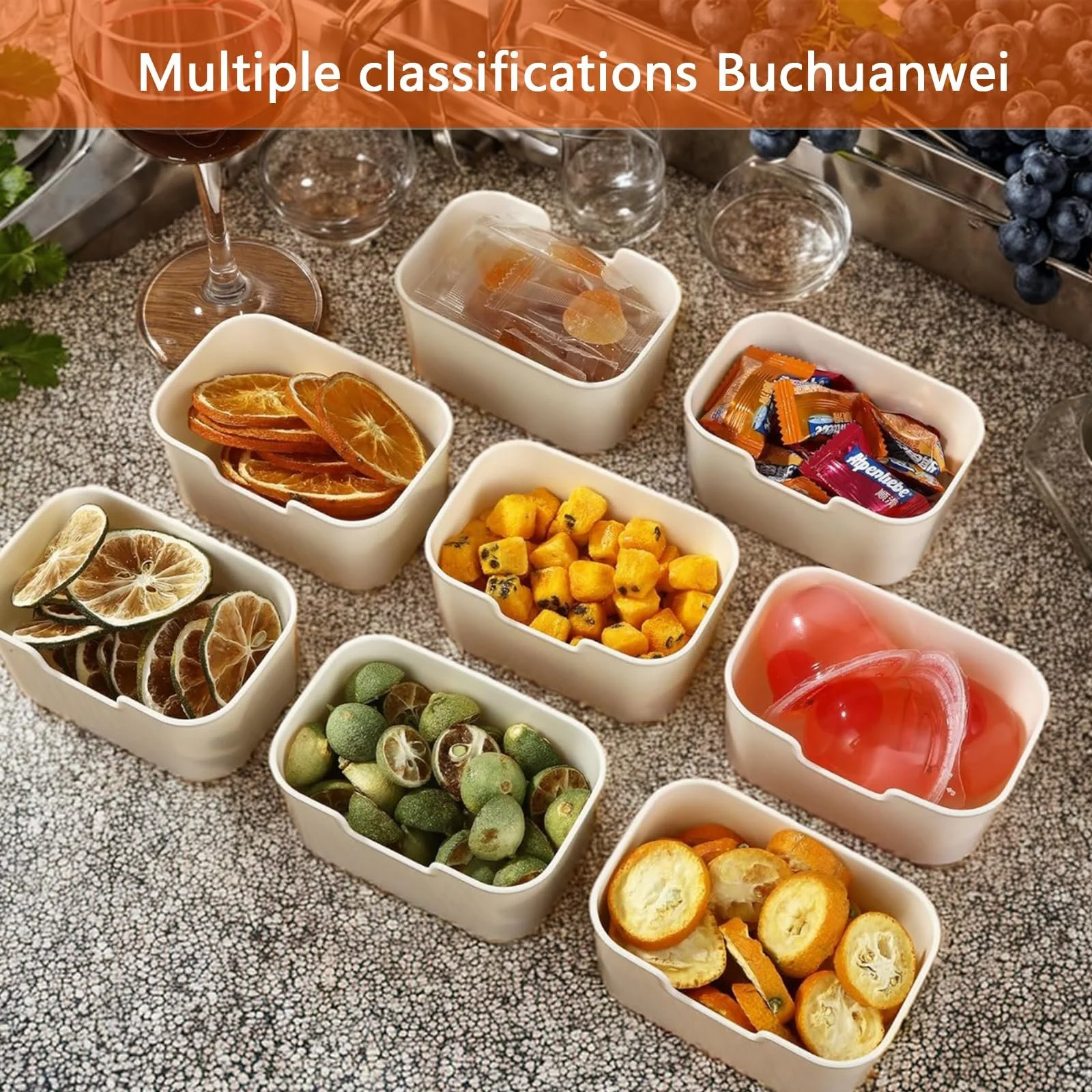 Миска для закусок Amexo с 8 отделениями Тарелка для закусок с крышкой, фото №5 Миска для закусок Amexo с 8 отделениями Тарелка для закусок с крышкой, фото №5