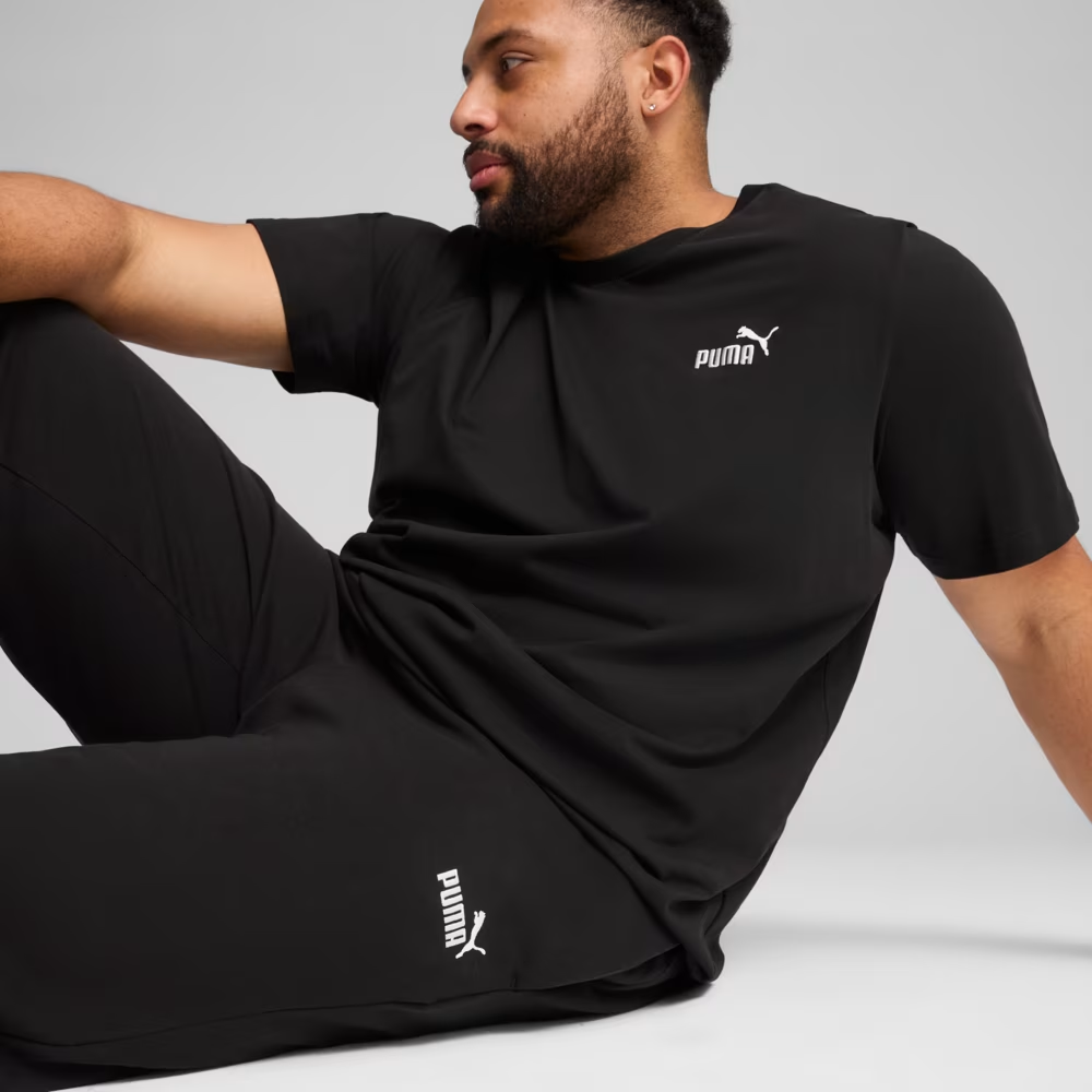 Штани ESS No. 1 Logo Jersey Pants 68261801 Puma Чорний S, фото №4