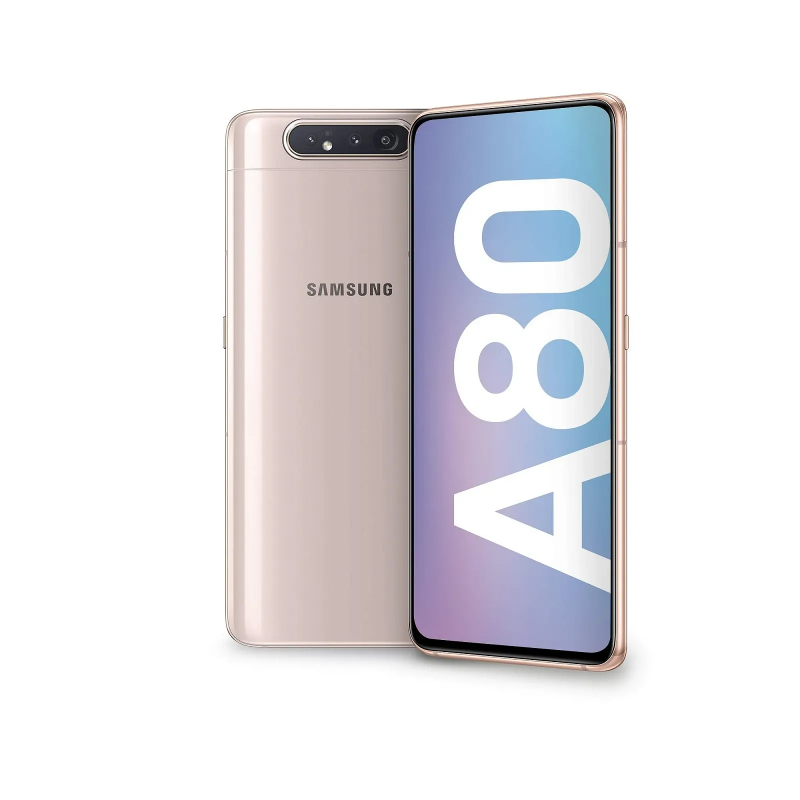 Смартфон Samsung Galaxy A80 4G 6.7" 8/128GB Gold, фото №1