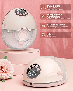 Молоковідсмоктувач електричний Wagxoey Pink synthetic.ua - Фото 1