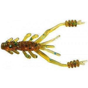 Ring Shrimp 2 565 Motor Oil Green Flake 12шт Силікон Reins - Фото 1