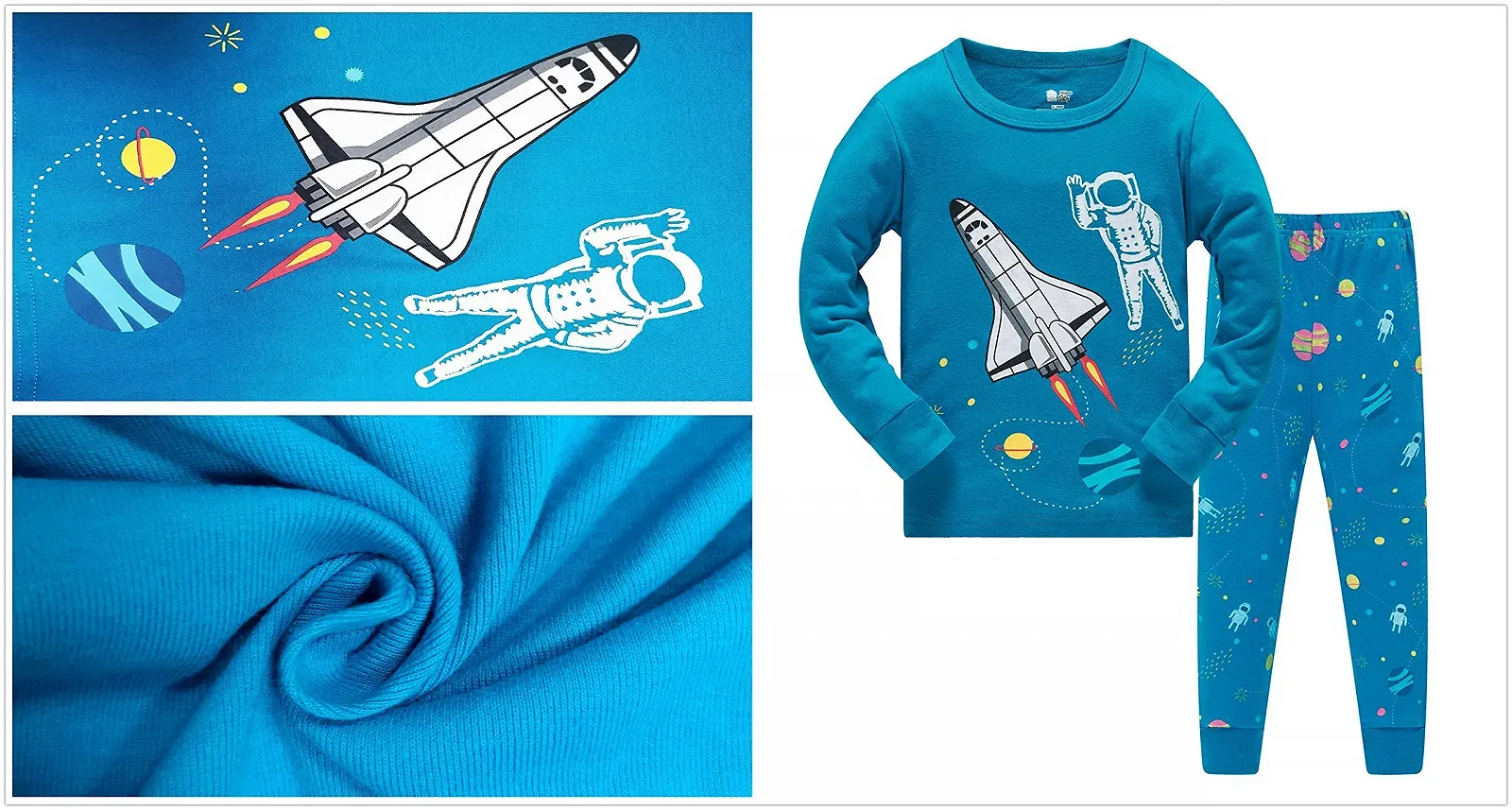 Комплект піжамний Lolpip для хлопчиків, з довгими рукавами, фото №5