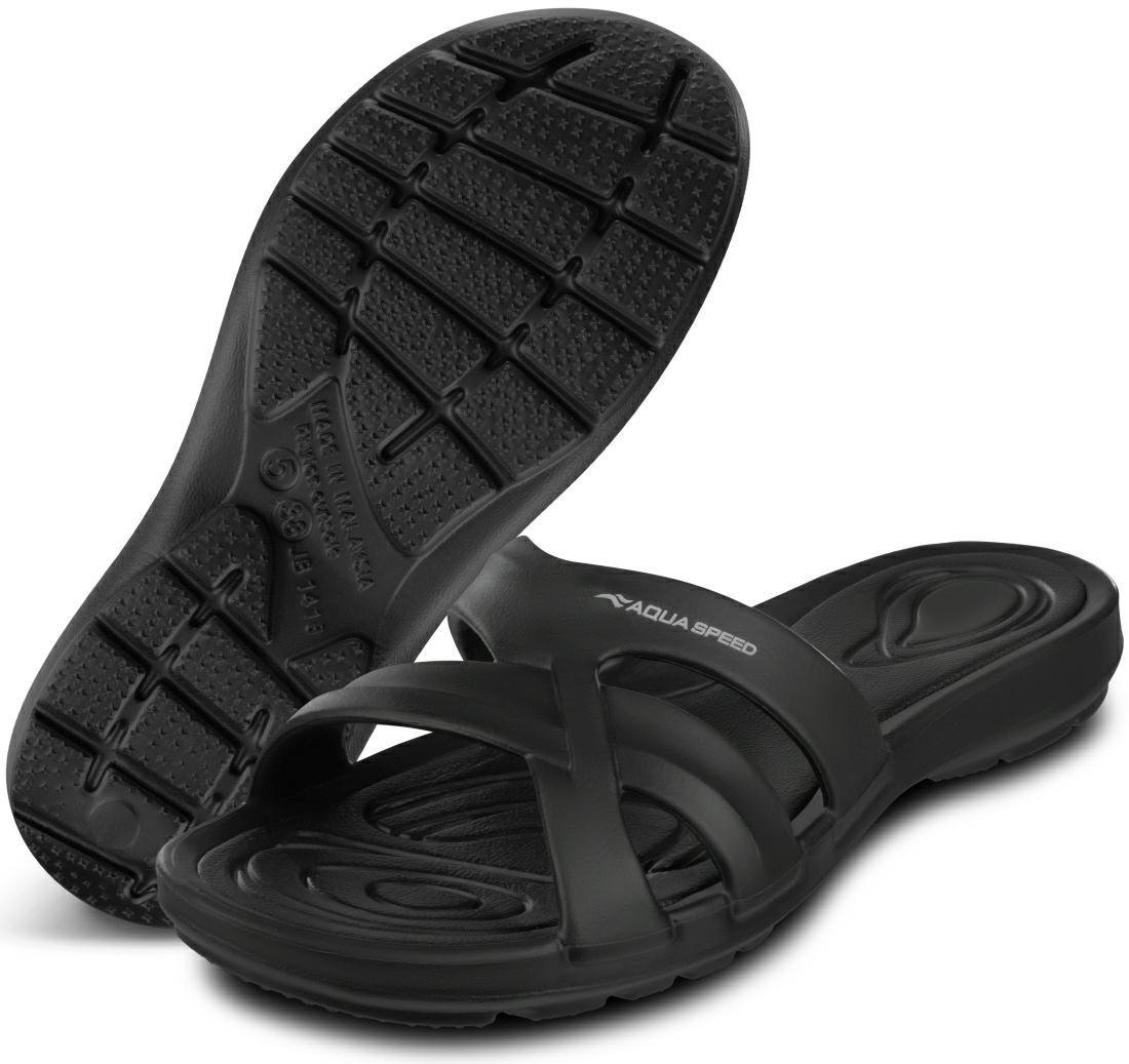 Шлепанцы Aqua Speed PANAMA 9865 Черный 39, фото №6