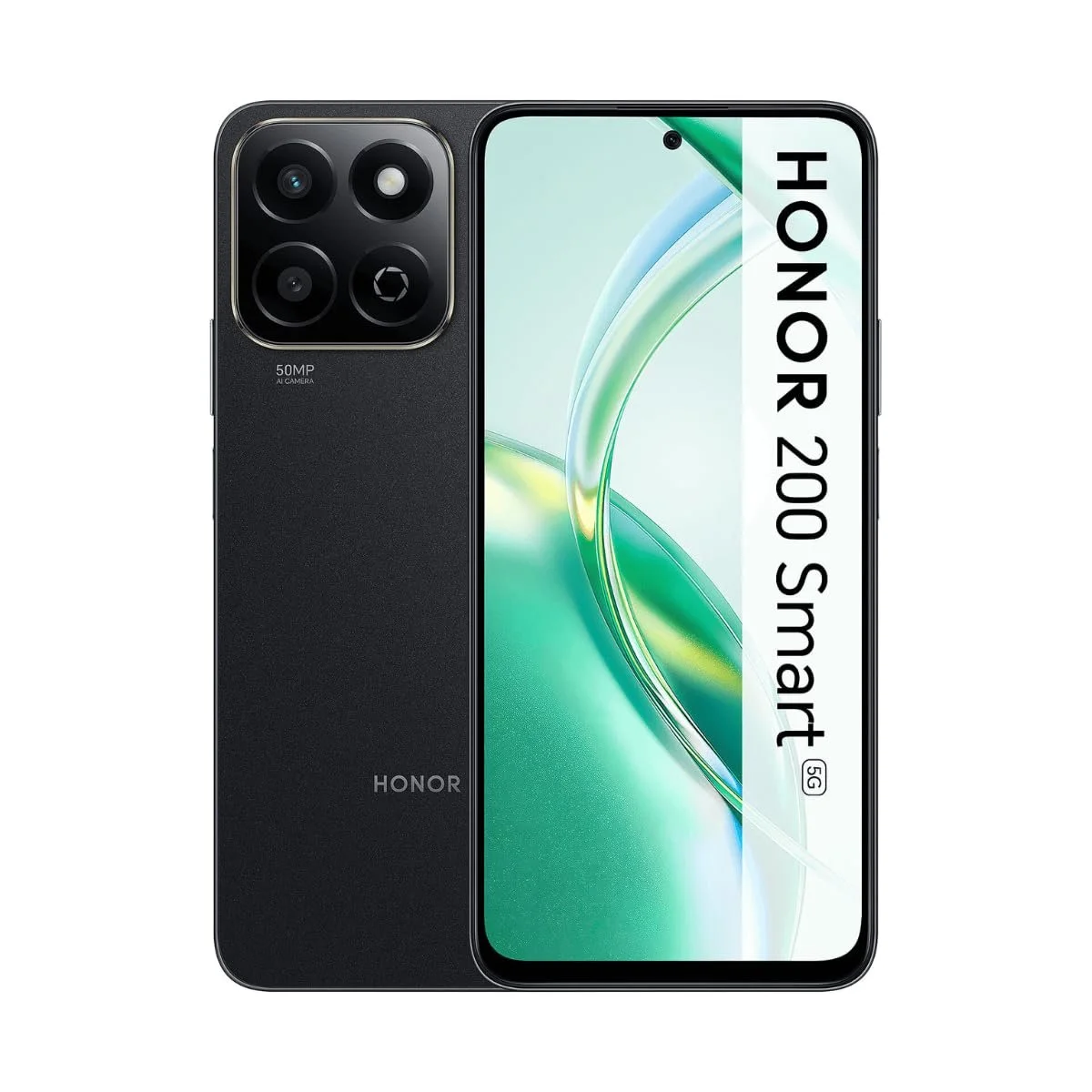 Смартфон Honor 200 Smart 5G 4GB RAM 256GB ROM Midnight Black, фото №1