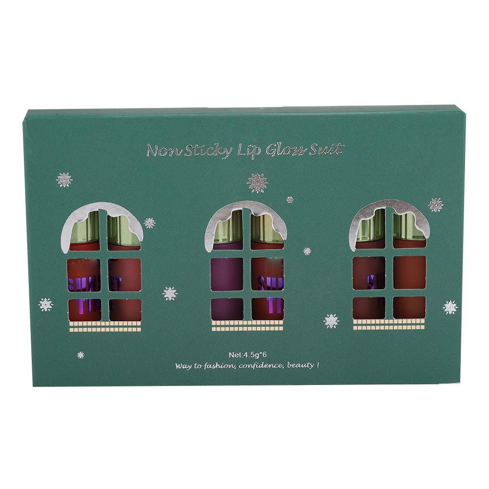 Набір матових стійких блисків для губ, 6 штук, фото №6 Набір матових стійких блисків для губ, 6 штук, фото №6