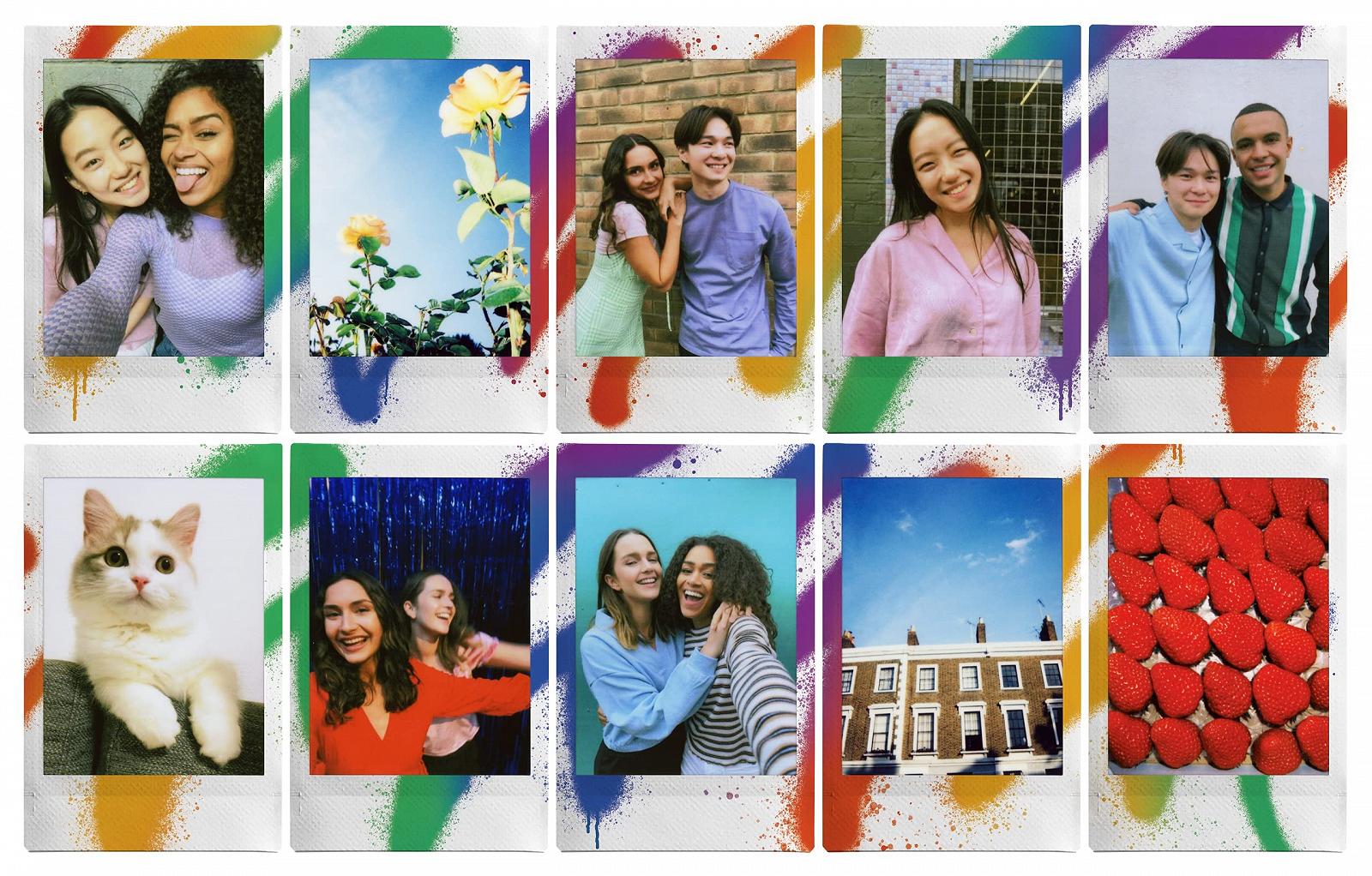Фотопленка Instax Mini Spray Art WW1 Single Pack Multi-Colour, фото №3