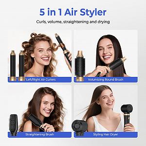 Стайлер для волос UMIGA Air Styler 5 in 1 1000 W белое золото цена на synthetic.ua - Фото 1 Стайлер для волос UMIGA Air Styler 5 in 1 1000 W белое золото synthetic.ua - Фото 1