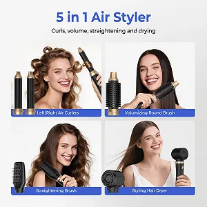 Стайлер для волосся UMIGA Air Styler 5 in 1 1000 W біле золото ціна на synthetic.ua - Фото 1 Стайлер для волосся UMIGA Air Styler 5 in 1 1000 W біле золото synthetic.ua - Фото 1