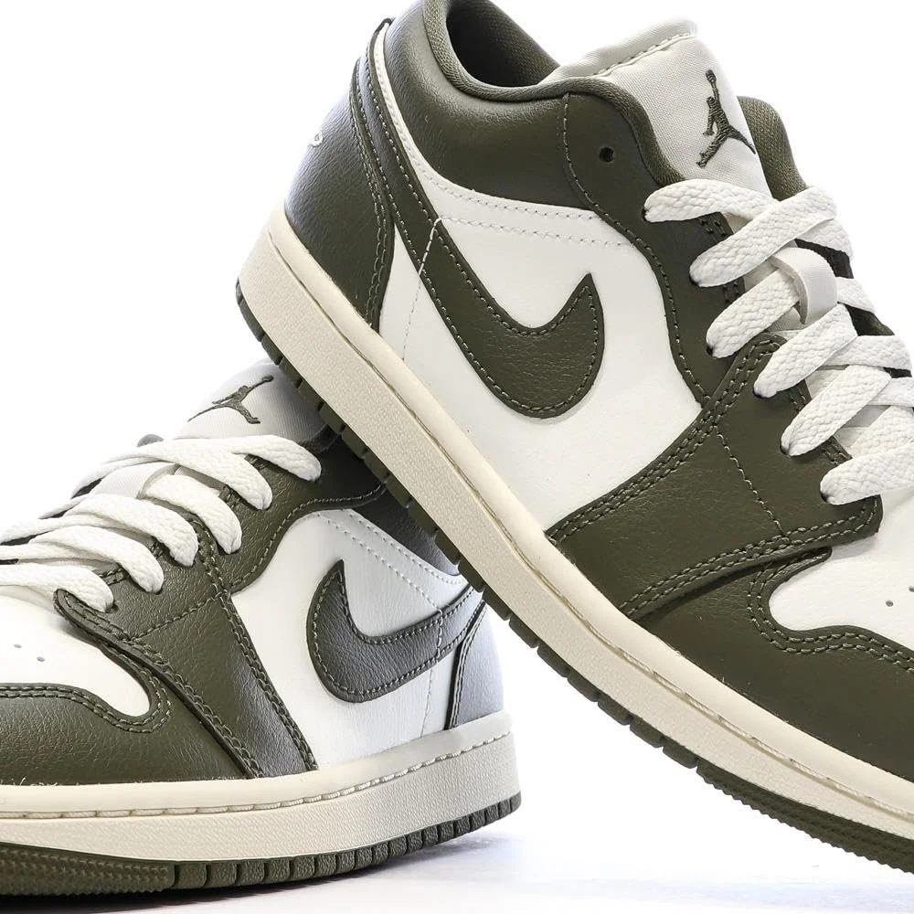 Кроссовки NIKE Air Jordan 1 Low Unisex Khaki, фото №7