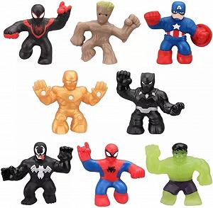 Фігурки Goo Jit Zu Marvel Minis S4, набір 8 шт. synthetic.ua - Фото 1