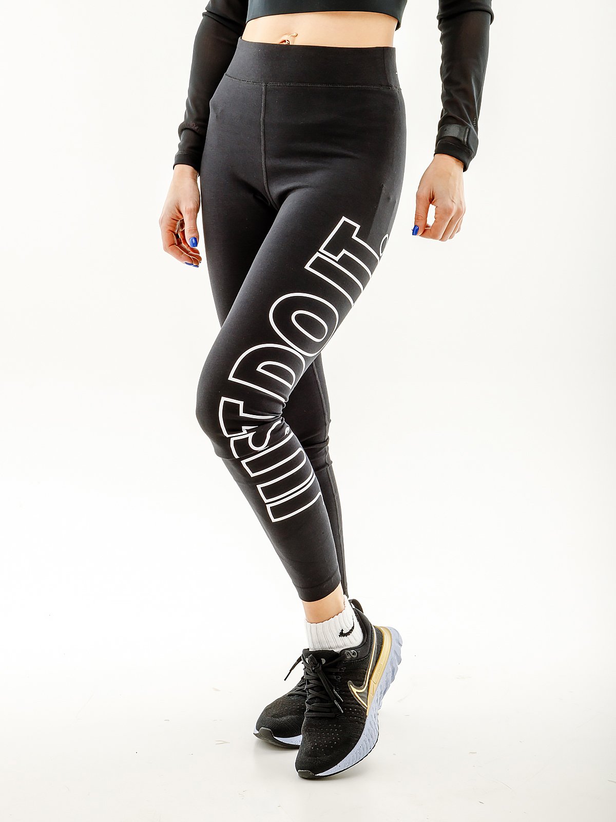 Леггинсы Nike CLSC GX HR TIGHT JDI XS, фото №1