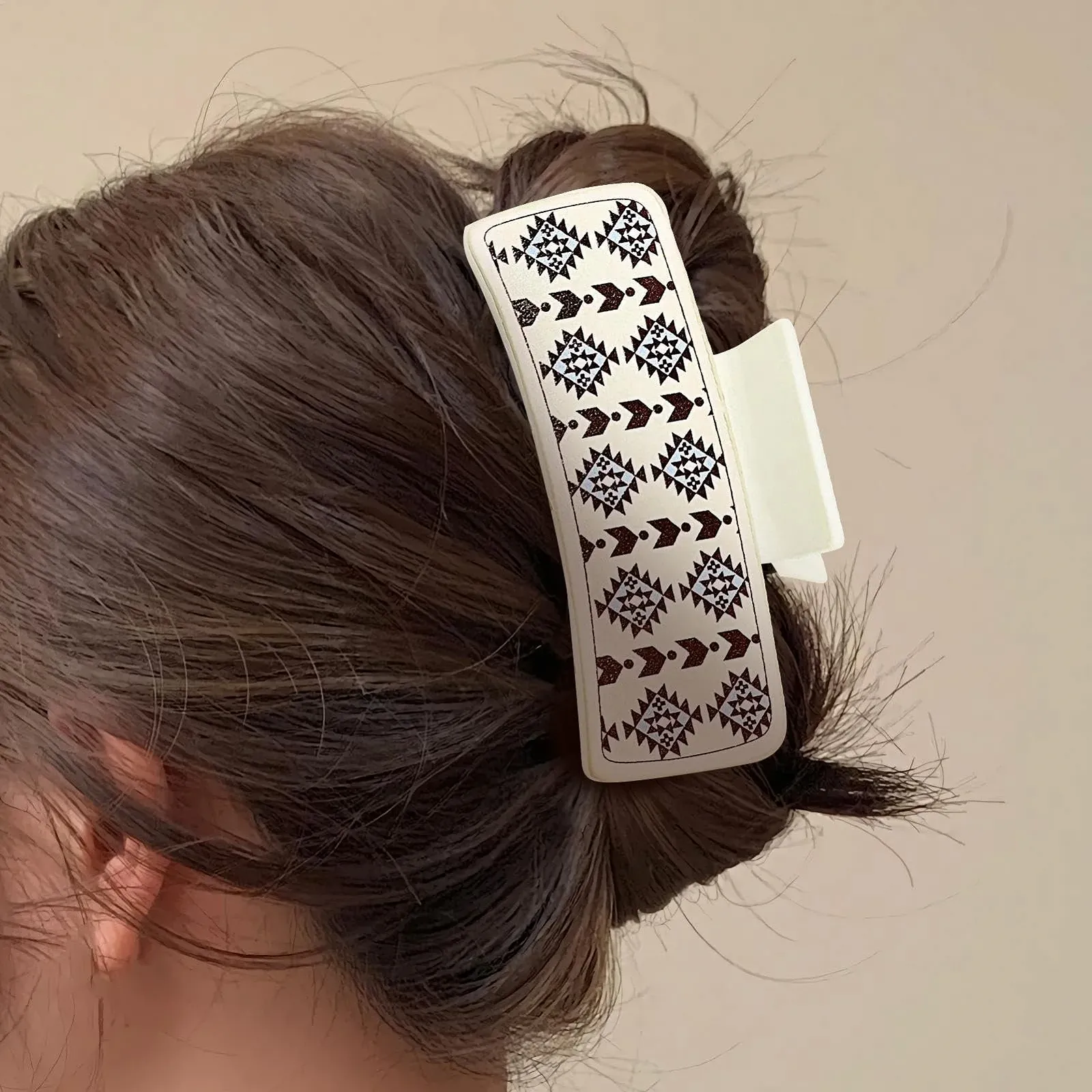 Заколка для волос Euyehn, винтажный стиль, цвет: желтый, бежевый, фото №8 Заколка для волос Euyehn, винтажный стиль, цвет: желтый, бежевый, фото №8