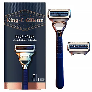 Бритва King C Gillette 1 Blade Platinum Coated - Фото 1