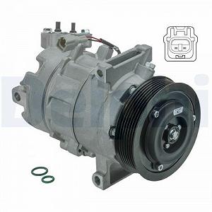 Компрессор кондиционера DELPHI CS20502 для RENAULT synthetic.ua - Фото 1